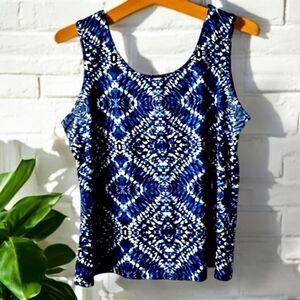 💙Blue and Black Top  from 212 Collection